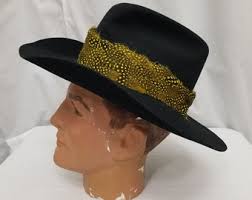 Vintage 1970 Stetson Taupe Soft 5X Beaver Cowboy Hat, taglia 6 3/4, Western  Rancher Stetson Hat, scatola originale