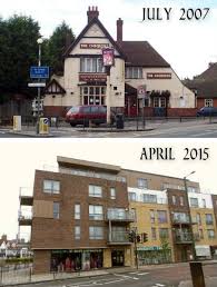 Then And Now The Chequers Ealing Road Alperton London Uk Wembley Old London