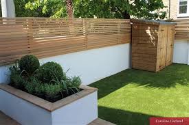 Clean Lines And Low Maintenance Garden In South London Pool Landscaping Back Garden Design Backyard Pool Landscaping