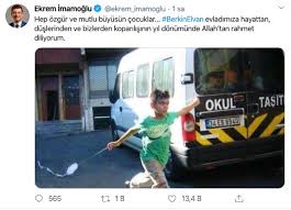 Berkin kck'dan siyasi tutukluların serbest bırakılması için halay çekerken. Imamoglu Ndan Berkin Elvan Mesaji Gercek Gundem
