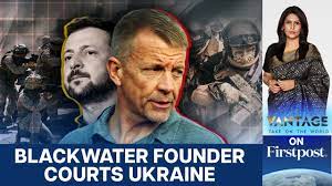 VantageOnFirstpost: Blackwater founder Erik Prince is back—this time in  Ukraine. Reports reveal Prince is pitching to buy Ukrainian drone firms and  return as a player in a potential postwar defence setup. |