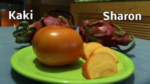 Kaki Sharon Persimone Persimoon Test Essen Youtube