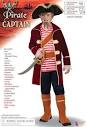 Amazon.com: Forum Novelties Child's Pirate Captain Costume, Medium ...