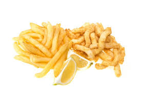 Calamari Strips Full Portion With Chips R29 The Fish Chip Co 014 537 2670 Fish And Chips Traditional Fish And Chips Gourmet Pizza