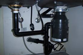plumbing a kitchen double sink, with