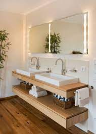 Take the cabinets off for open shelving. Bathroom Vanity Idea An Open Shelf Below The Countertop 17 Pictures Bathroom Design Trendy Bathroom Amazing Bathrooms