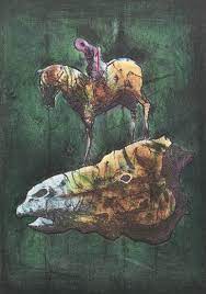 Maybe you would like to learn more about one of these? Hakon Gullvag Hestens Erindring Gront Kunst Til Salgs I Nettgalleriet