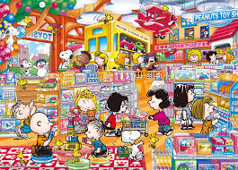 For children, jigsaw puzzle can cultivate their thinking and practical ability. 500 Piece Jigsaw Puzzle Peanuts Peanuts Toy Shop 38x53cm Jigsaw Puzzles Amazon Canada