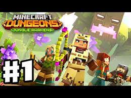 Minecraft dungeons — in a classic and familiar style, . Video Prohozhdenie Igry Majnkraft
