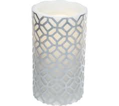 7 8 Bethlehem Lights Aqua Flame Embossed Pattern Candle And Fountain Bethlehem Lights Light Aqua Candles