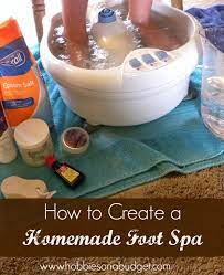 How To Create A Homemade Foot Spa Foot Spa Recipes Foot Spa Spa Recipes
