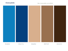 On this page you will find some carefully designed color palettes, free to use. Denim Congress Blue Tan Leather Deep Oak Color Scheme Icolorpalette