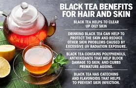 Discover the benefits of a black tea rinse for your hair plus how to do it and any problems you should be aware of. Black Tea Benefits For Hair And Skin Femina In