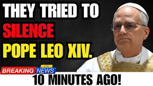 The Cardinals Tried to Remove Pope Leo XIV—But a Voice Echoed Through the  Vatican Walls - YouTube