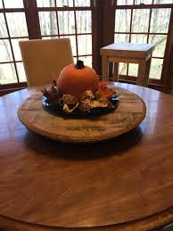 Bourbon Barrel Head Lazy Susan Whiskey Barrel Furniture Wine Barrel Table Barrel Table