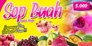Check spelling or type a new query. Spanduk Sop Buah Steemkr