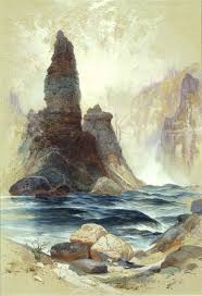 Above Tower Falls Yellowstone 1872 Thomas Moran Thomas Moran Art American Art