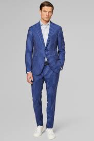 style magazine suits royal blue boggi