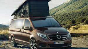 Mercedes Takes Vw Westfalia Camper Idea Upscale With New Marco Polo Vw Westfalia Mercedes Pop Top Camper