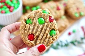 Drop by teaspoonful into a greased cookie sheet. Easy 5 Ingredient M M Christmas Cookies Milk Honey Nutrition