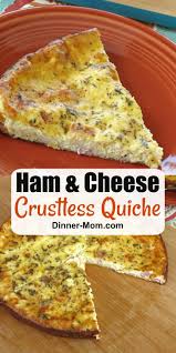 Crustless Quiche To Make Ahead And Freeze Quiche Recipes Easy Quiche Recipes Crustless Quiche Recipes