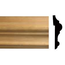 Combine your own creative touch with these easy measure the wall according to the length to determine how many lengths of chair rail molding will be needed. 2 Chair Rail 15 16 X 3 7 16 Capitol City Lumber