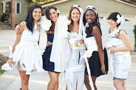 Top 10 Bridal Shower And Bachelorette Party Games Wedding Dress Bridal Shower Bridal Shower Games Toilet Paper Wedding Dress