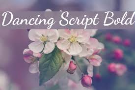 Dancing script is a script, calligraphy font designed by pablo impallari. Dancing Script Bold Font Ffonts Net