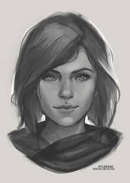Lia Oc Sketch Giveaway By Sylessae On Deviantart Fantasy Portraits High Fantasy Concept Art Characters