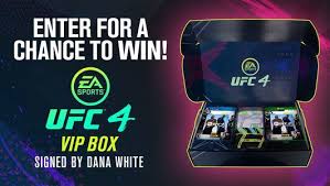 Win An Ea Sports Ufc 4 Vip Box Signed By Dana White Ea Sports Ufc Ea Sports Ufc
