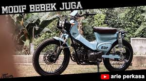 Monggo disimak modifikasi honda supra fit full fairing kayak motor sport brosis. Supra X125 Dibikin Jadul Youtube