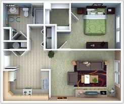 Are you looking for a 1 bedroom house plan for a starter home? Small 1 Bedroom Basement Apartment Floor Plans Novocom Top
