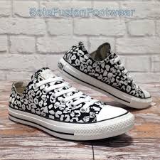 Black And White Converse Womens Size 7 Converse All Star Platform Women S Lift Ox Low Trainers Various Sizes Ebay Converse All Star White Trainers All Star Shoes