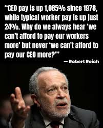 Why don't we ever hear 'we can't afford to pay our CEOs more'?