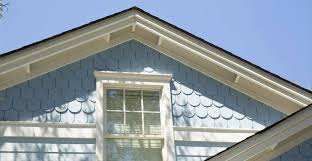 As an installer of vinyl siding for 12 years, there is no way i would ever endorse any product royal creates. Decorative Siding James Hardie Scalloped Siding Vs James Hardie Staggered Edge Siding