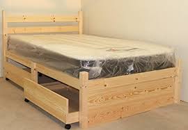 Shop by compatible mattress size. Strictly Beds And Bunks Limited Double Pine Bed With Four Storage Drawers Heavy Duty For Adult Use 4ft 6 Solid Pine Wooden Bed Frame Buy Online In China At China Desertcart Com Productid