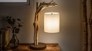 Grand choix de lampes en bois flotté pas chères. Lampe De Bureau Design Scandinave Bois Flotte Tobias Gdegdesign