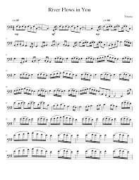 Spezialist für druckbare digitale musiknoten, die an ihr kompetenzniveau angepasst sind. River Flows In You Sheet Music For Cello Solo Musescore Com