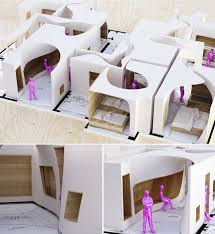 The Snow Apartment By Penda Zhangjiakou Design Exchange Interior Design Concepts Concept Architecture Apartment Architecture