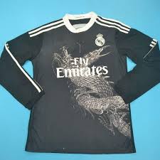 Real madrid full sleeve jersey in india. Real Madrid 2014 15 Third Long Sleeve Shirt Free Shipping