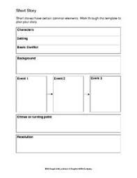 Short Story Writing Template Worksheet Writing Short Stories Writing Templates Creative Writing Stories