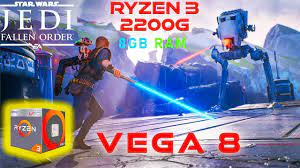 Star Wars Jedi Fallen Order Gameplay 720p I Ryzen 3 2200g 8gb Ram Vega 8 Star Wars Jedi Star Wars Vega