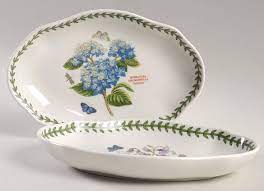 Botanic Garden Set Of 2 Oval Pickle Dish By Portmeirion In 2021 Portmeirion Garden Set Botanical Gardens