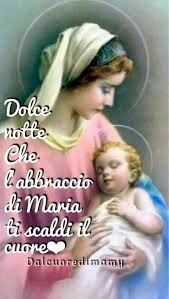 Buonanotte Con La Madonna Immagini Religiose Per Facebook Bgiorno It Saluto o augurio che ci si scambia prima di andare a dormire o a tarda notte (accorc. buonanotte con la madonna immagini