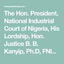 Just In Industrial Court President Justice Kanyip Declares 2020 Annual Vacation Barristerng Com Law Blog Law Books Phd
