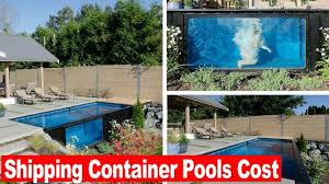 Look This Shipping Container Pools Cost Youtube Container Pool Shipping Container Pool Shipping Container Pool Cost