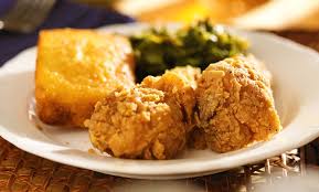 I don't need anything too complicated or too messy. Charles Washington Soul Food Dinner A E