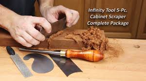 The card scrapers that are accessible on the site are made from durable quality materials that last for a long span of time and are fully tested as well as guaranteed in terms of performance. Infinity Tools 5 Pc Cabinet Scraper Set A Daily Workhorse For Your Wood Shop Infinity Cutting Tools Blog