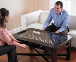 Makes a great end table, or put two together as a coffee table. Dining And Coffee Tables With Built In Games Practical Furniture For Funny Evenings Digsdigs
