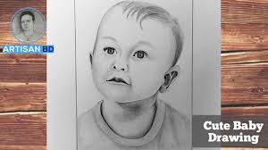 Choose any of such moments and try to draw it as close as possible. Pencil Drawing Face Baby Boy How To Draw A Cute Baby Boy For Beginners Step By Step Easy Youtube